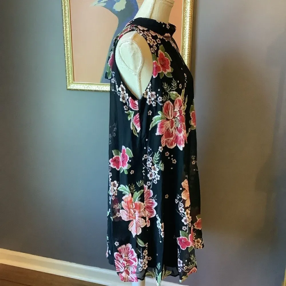 NWT Robbie Bee Women's‎ Floral Dress - Picture 2 of 6